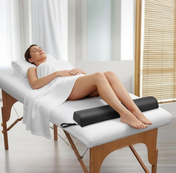 Water‑proof PU Leather Massage Pillow, Ergonomic Neck Support Cushion Water‑proof PU Leather Massage Pillow, Ergonomic Neck Support Cushion