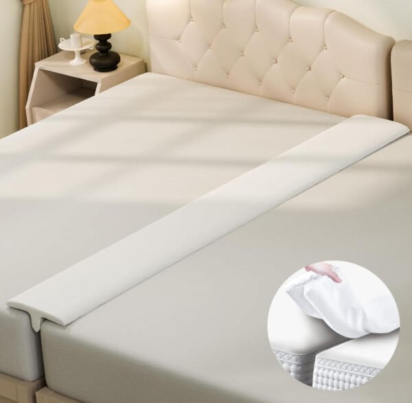 1. Removable Zipper Cover Bed Bridge Connector Soft Mattress Gap Filler For Twin Beds
